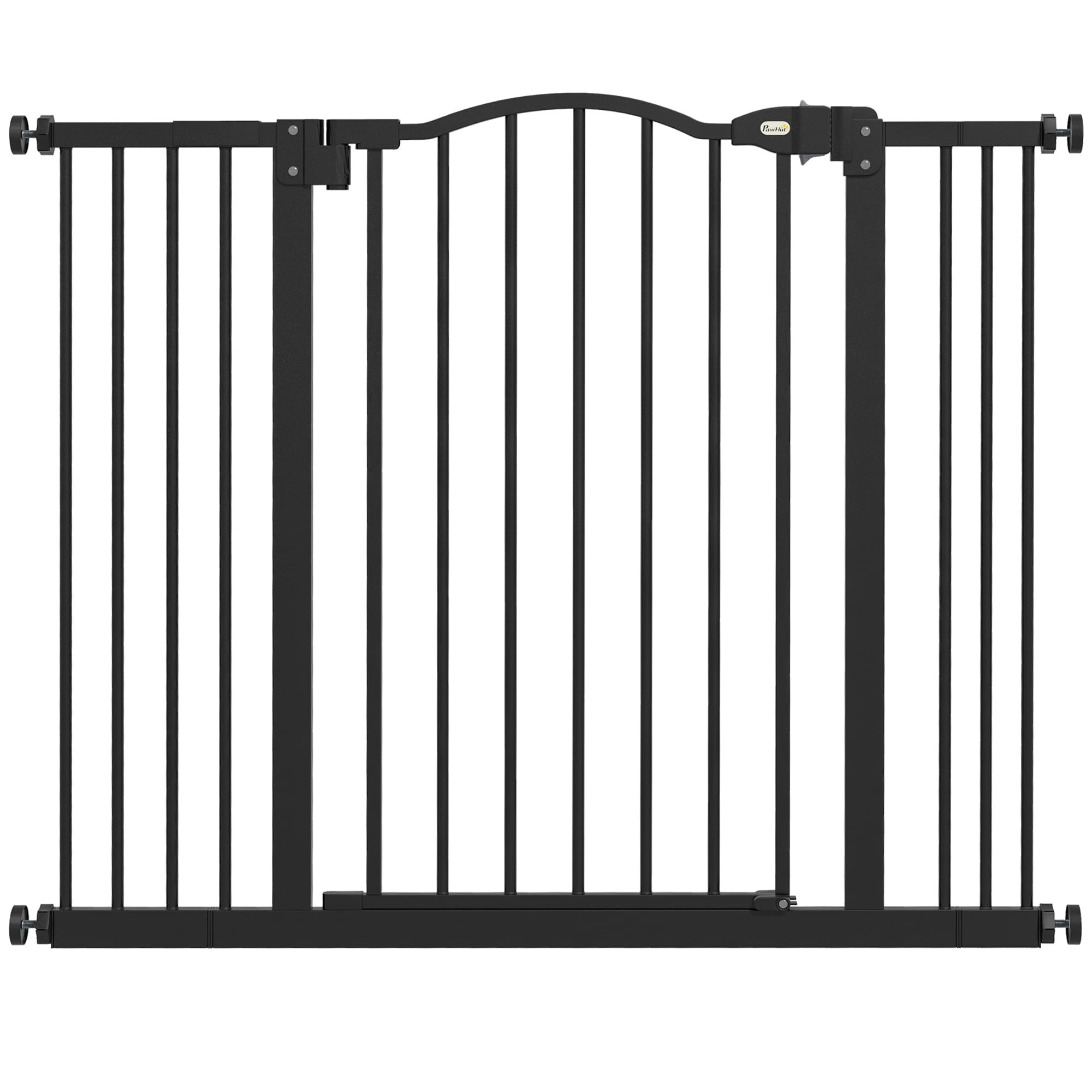 Metal Material, 74-100 Cm Adjustable Pet Safety Door With Automatic Closing
