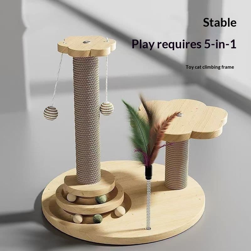 Cat Toys, Cat Scratching Board, Wear-Resistant And Non-Shedding, Cat Scratching Post, Cat Teaser Stick, Cat Climbing Frame, Self-Entertainment And Boredom-Relief Gadget, Cat Supplies