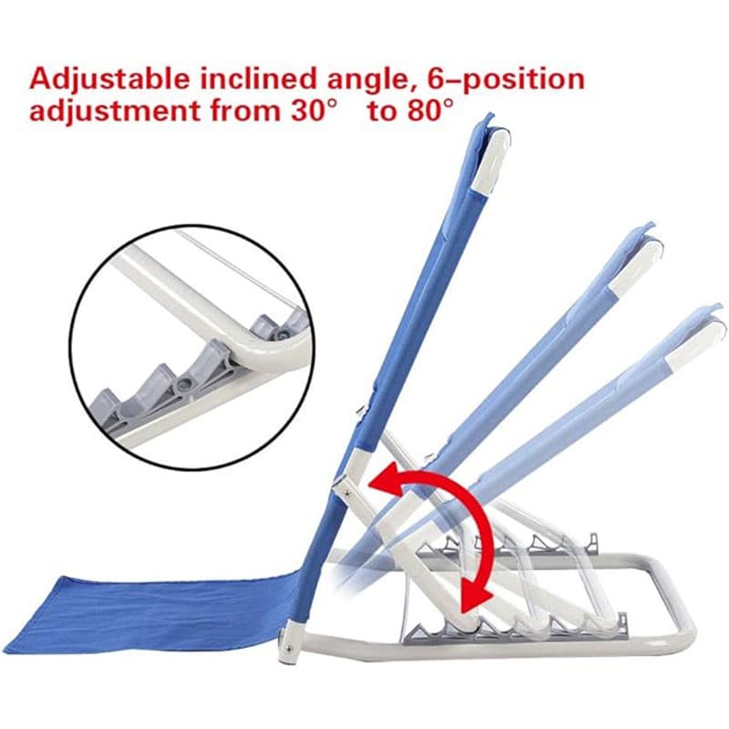 Adjustable Bed Back Rest Folding Heavy Duty Disability Backrest Support Armrest