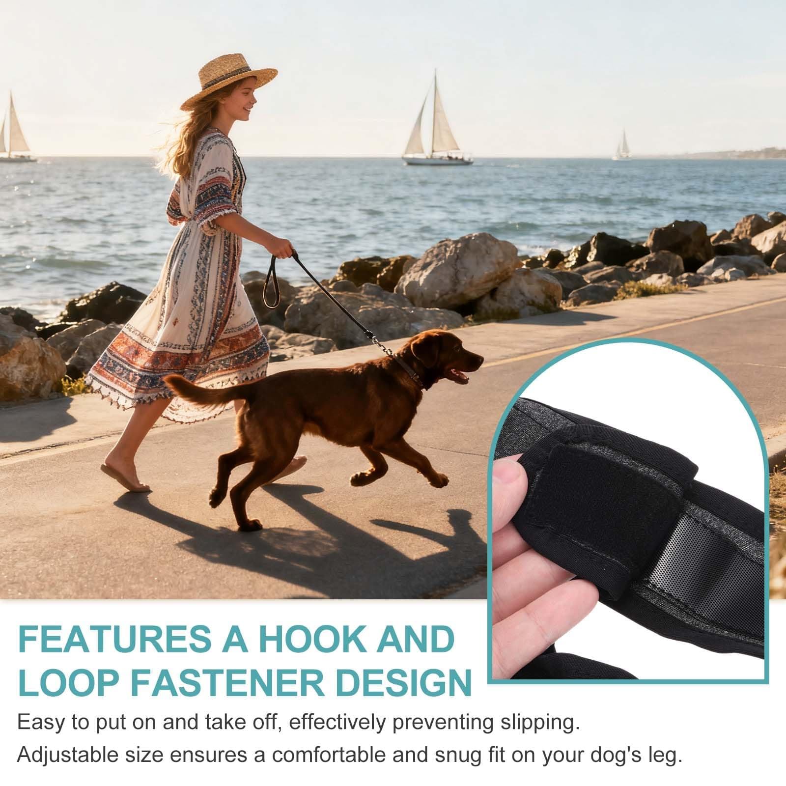 Dog Leg Sleeves, Dog Recovery Suit For Front Legs Pet Sleeves Elbow Protector Brace For Knee Recovery Prevent Scratching