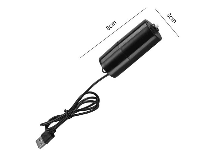 USB Portable Fish Tank Oxygenation Pump, Small USB Oxygen Pump, Ultra-quiet Fishing Oxygenation Machine