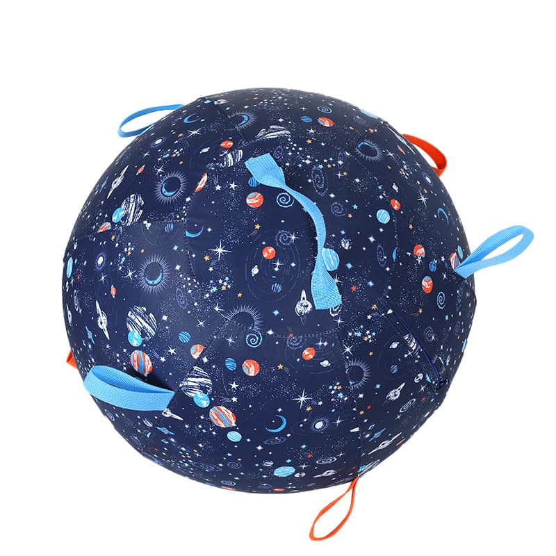 Herding Ball For Dogs & Horses,  Durable Pet Exercise Ball, Dog Training Ball With Heavy - Duty Handle Cover & Pump For Large Pets Outdoor Play