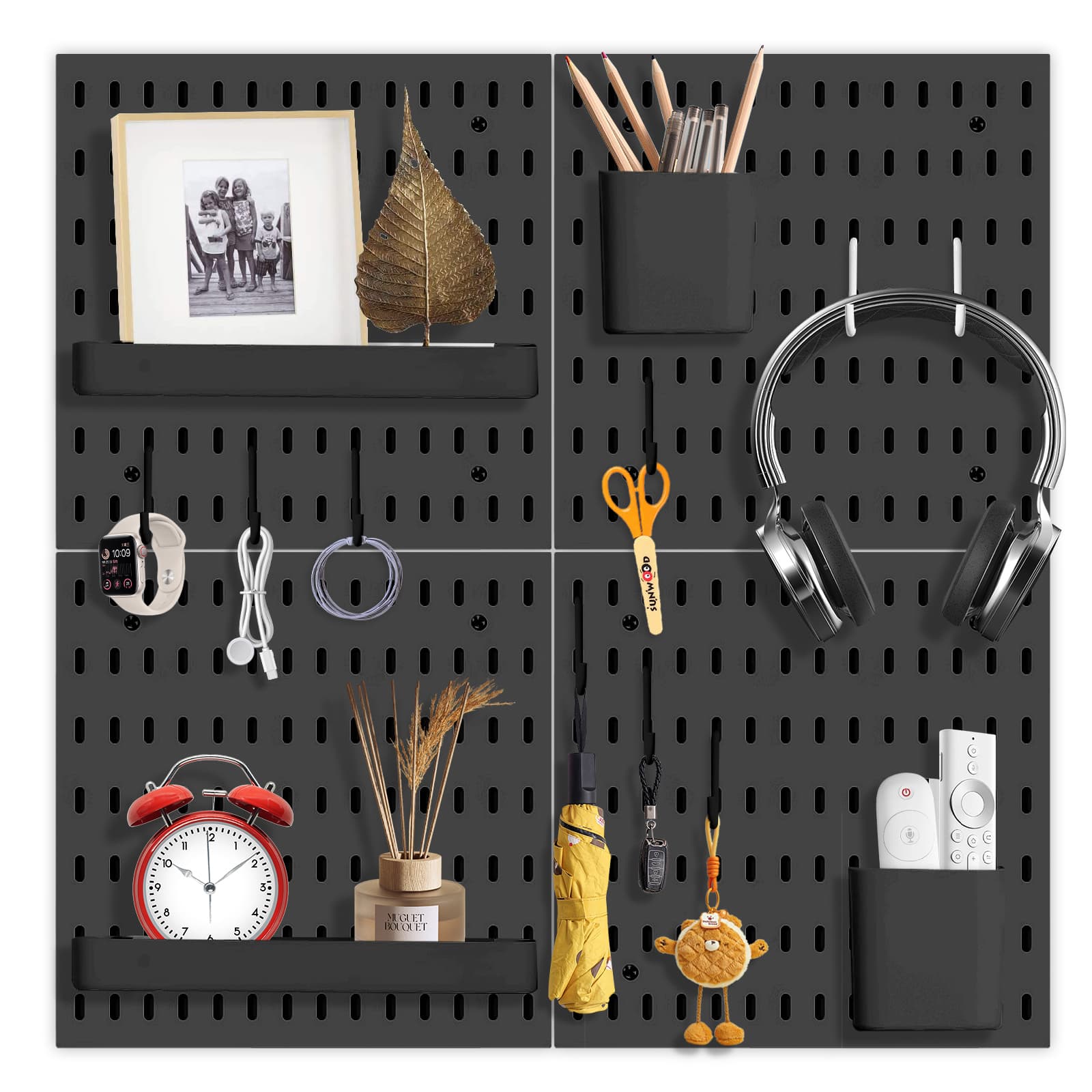 NEW Wall Organizer Pegboard Set  Hole Board Set Complete Set