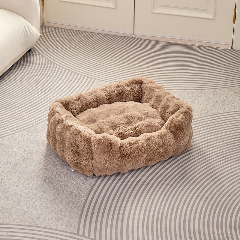 Bubble Plush Square Bed