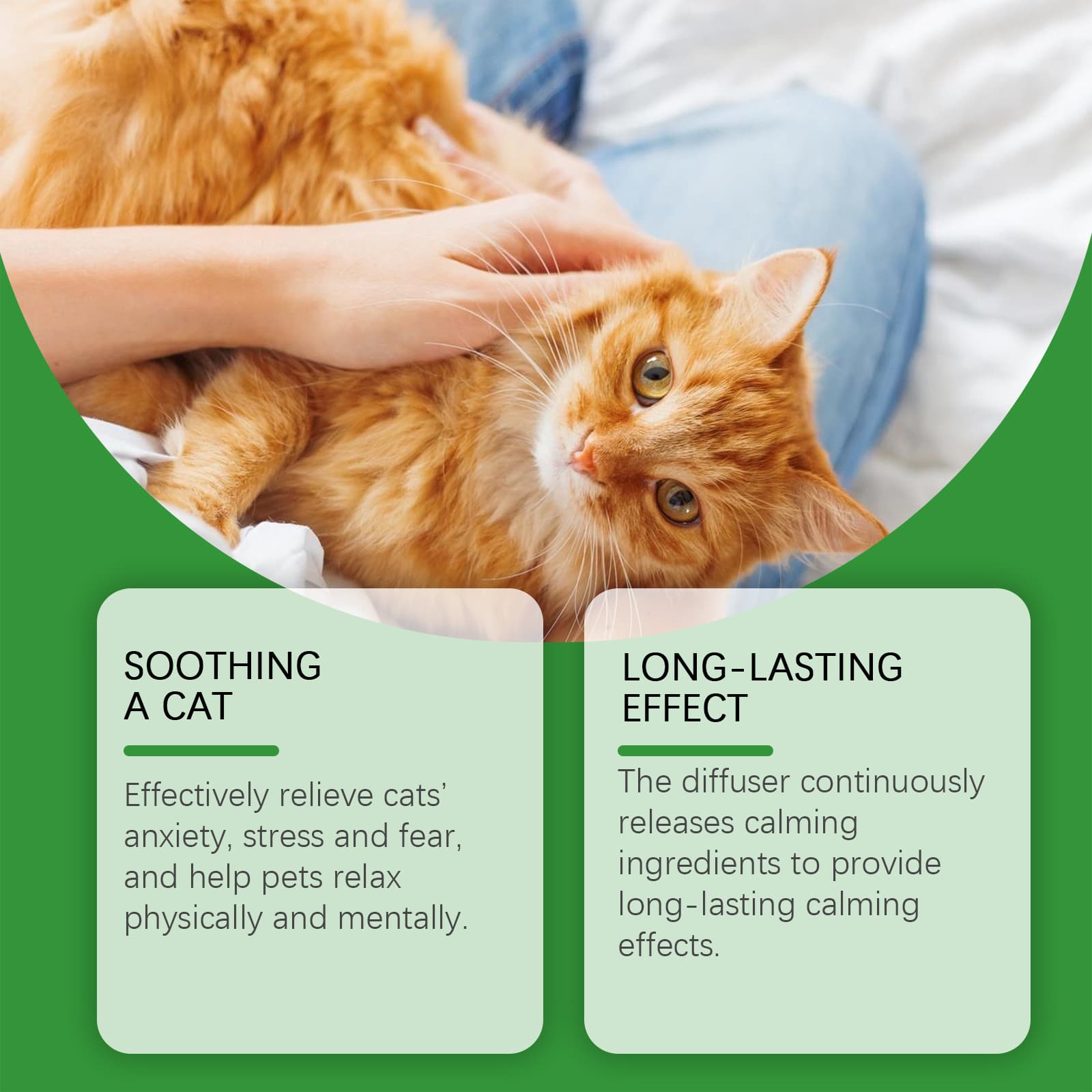 Cat Calming Pheromone Diffuser Kit 45ml, Stress Relief For Anxious Cats & Kittens