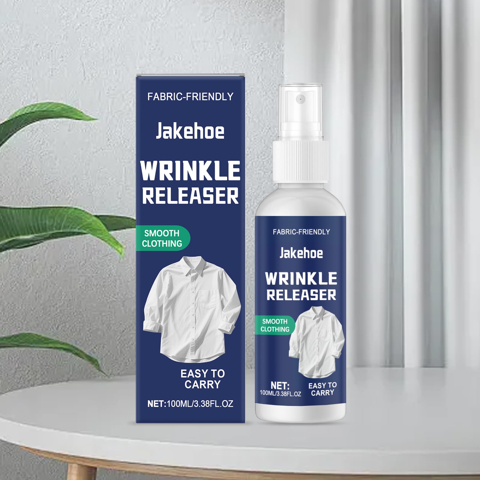 Wrinkle Removing Spray 1 0 0ml-box, No Ironing, Fast Leveling, Various Fabrics, Necessary For Business Travel