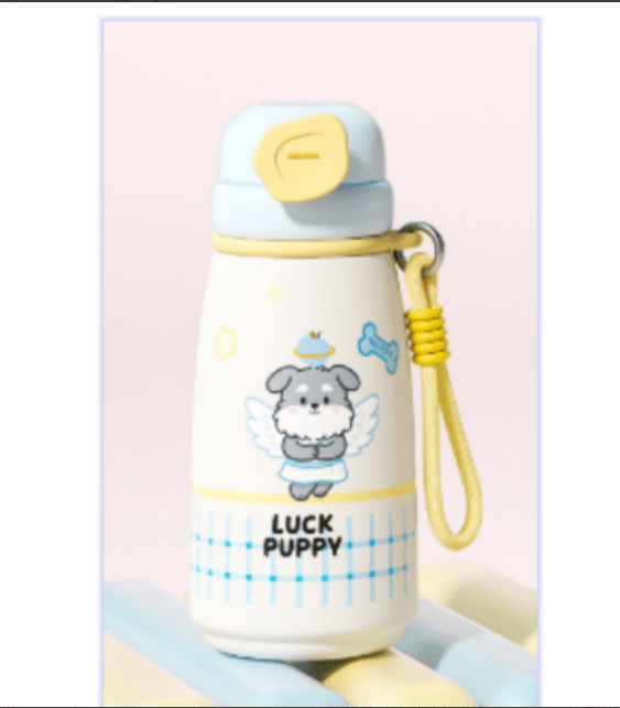 Thermos Cup-Apple Dog-Blue-720ml-1 piece