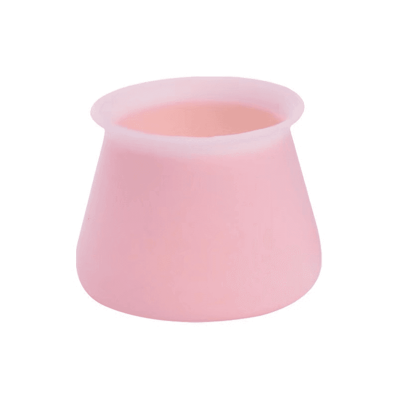 Table and chair foot protective cover-pink-TPR-1 piece