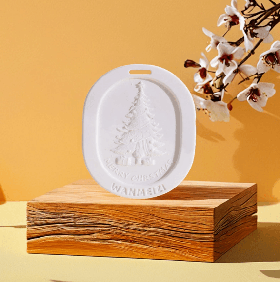 Wardrobe aroma pendant-random fragrance-white-magnetic strip-1 piece