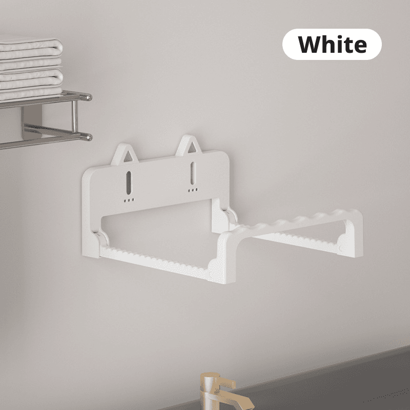 Folding washbasin stand-white-pp-1 piece