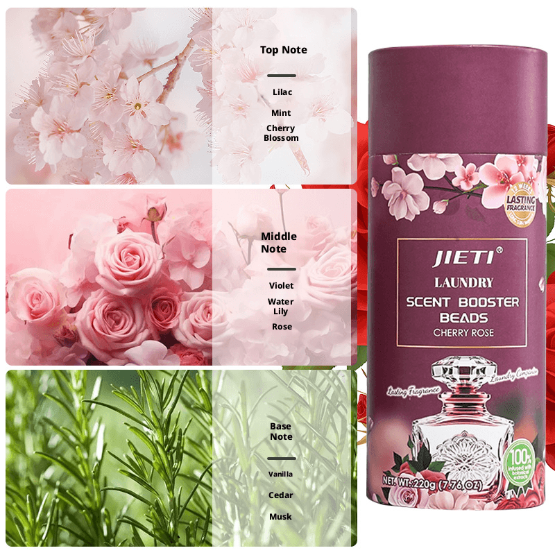 Laundry Fragrance Beads-Cherry Blossom Rose-220g-1 bottle