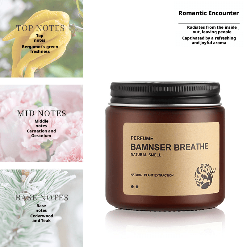 Odor removal solid balm-romantic encounter fragrance-brown-230g-1 piece