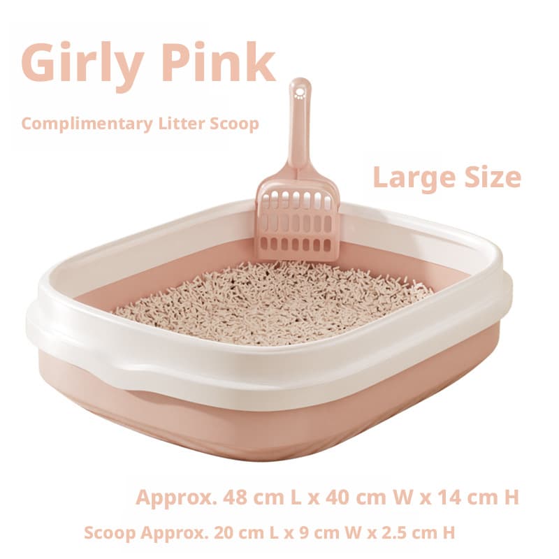 Cat litter basin-girl powder belt shovel large 1