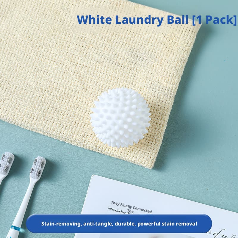 Large Decontamination Washing Balls-White-1 Pack
