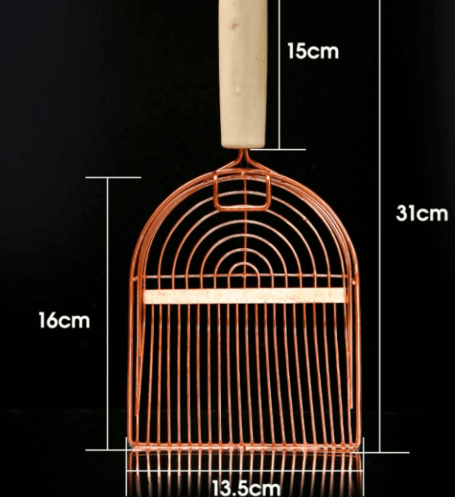 Cat litter shovel-rose gold-1 piece
