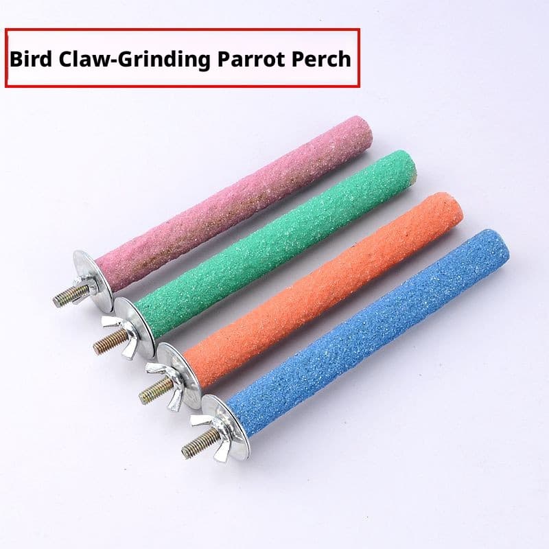 Parrot Station Pole-1.7cm * 10cm-Random color-1 pole