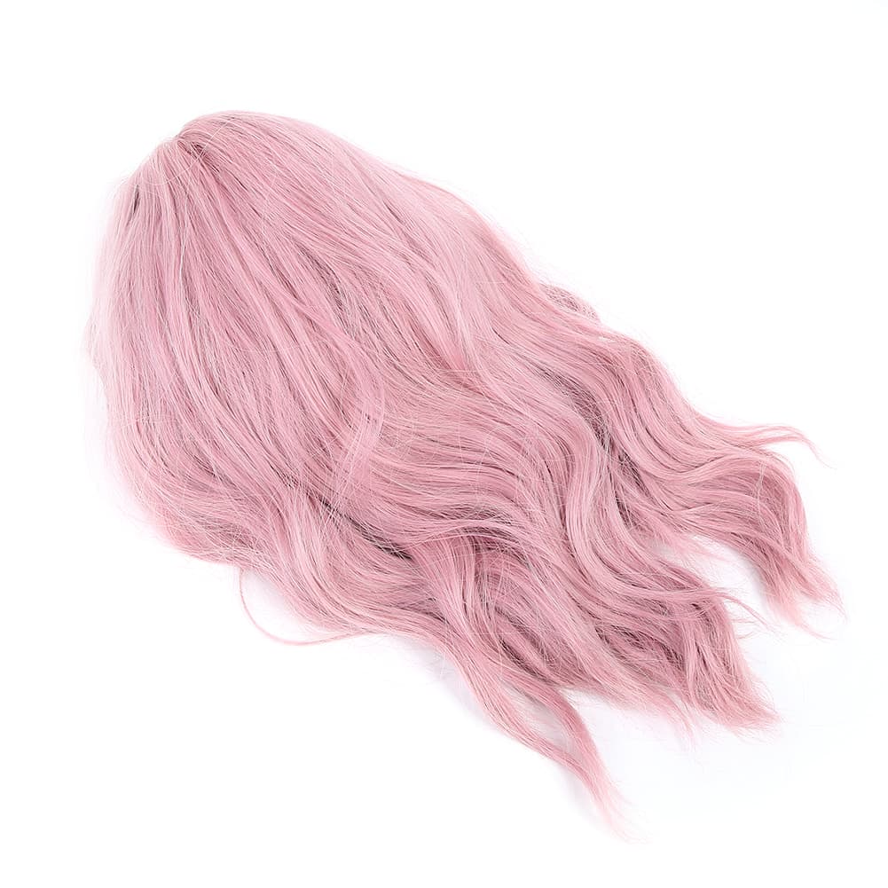 LC210-1 Curly Wavy Wig  Pastel Short Bob Synthetic Wigs Cosplay Costume Wigs For Women