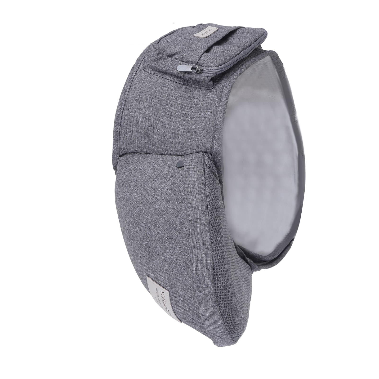 Ergonomic Hip Seat Baby Carrier, Ergonomic Baby Hip Seat, Adjustable Waist Belt, Zipper Pocket For Essentials, For 0-36 Months Newborn &amp; Toddler, 7-41lbs Gray