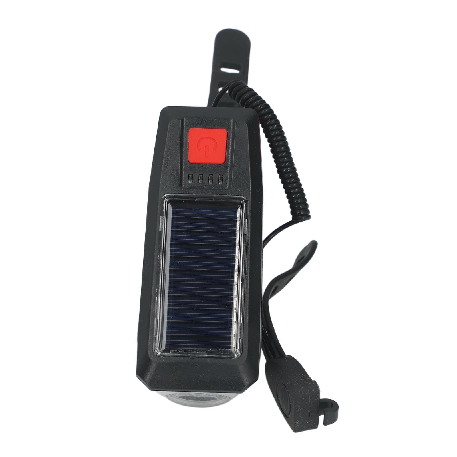 Solar Power Bike Light And Horn Rechargeable For Night Riding