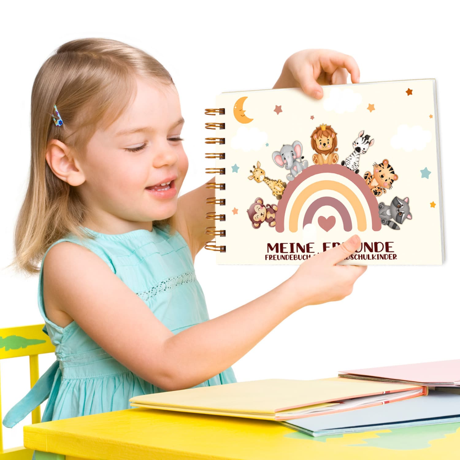 Friends Book Suitable For Preschool And Elementary School | Animal-Themed Friends Book Suitable For Boys And | Hardcover