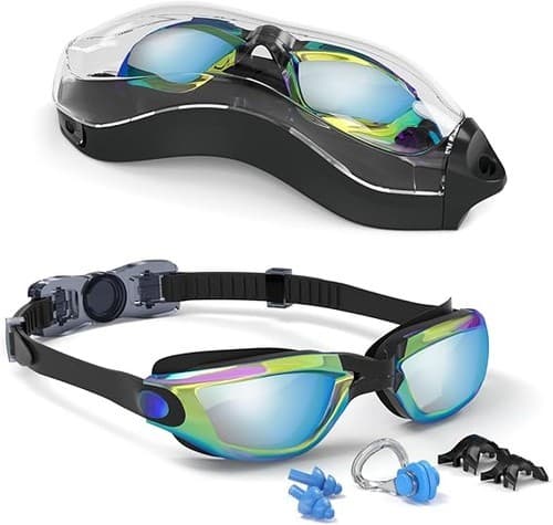 Adjustable Anti Fog Swimming Goggles Ultra-clear Vision For Men Women A Dult Kids