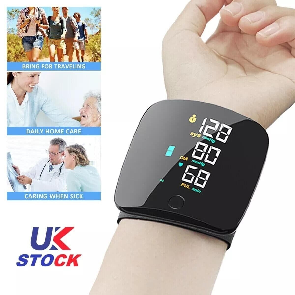 BP Monitor - Digital Blood Pressure Machine   Accurate Portable Health Monitor
