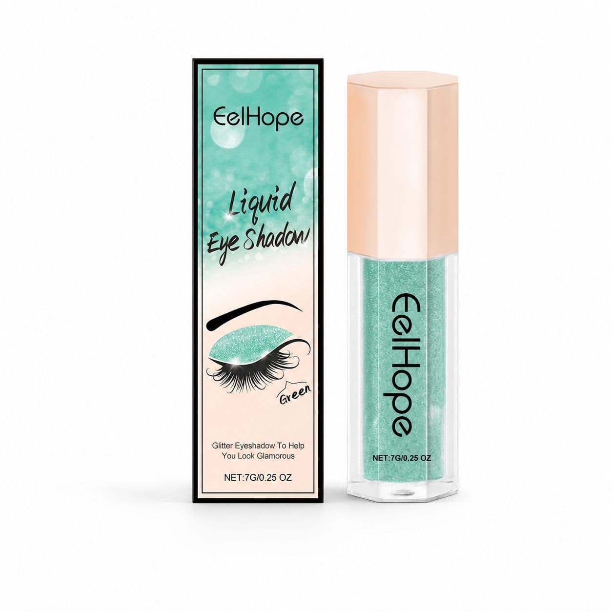 EELHOPE Shimmer Liquid Eyeshadow, Green, 7 g