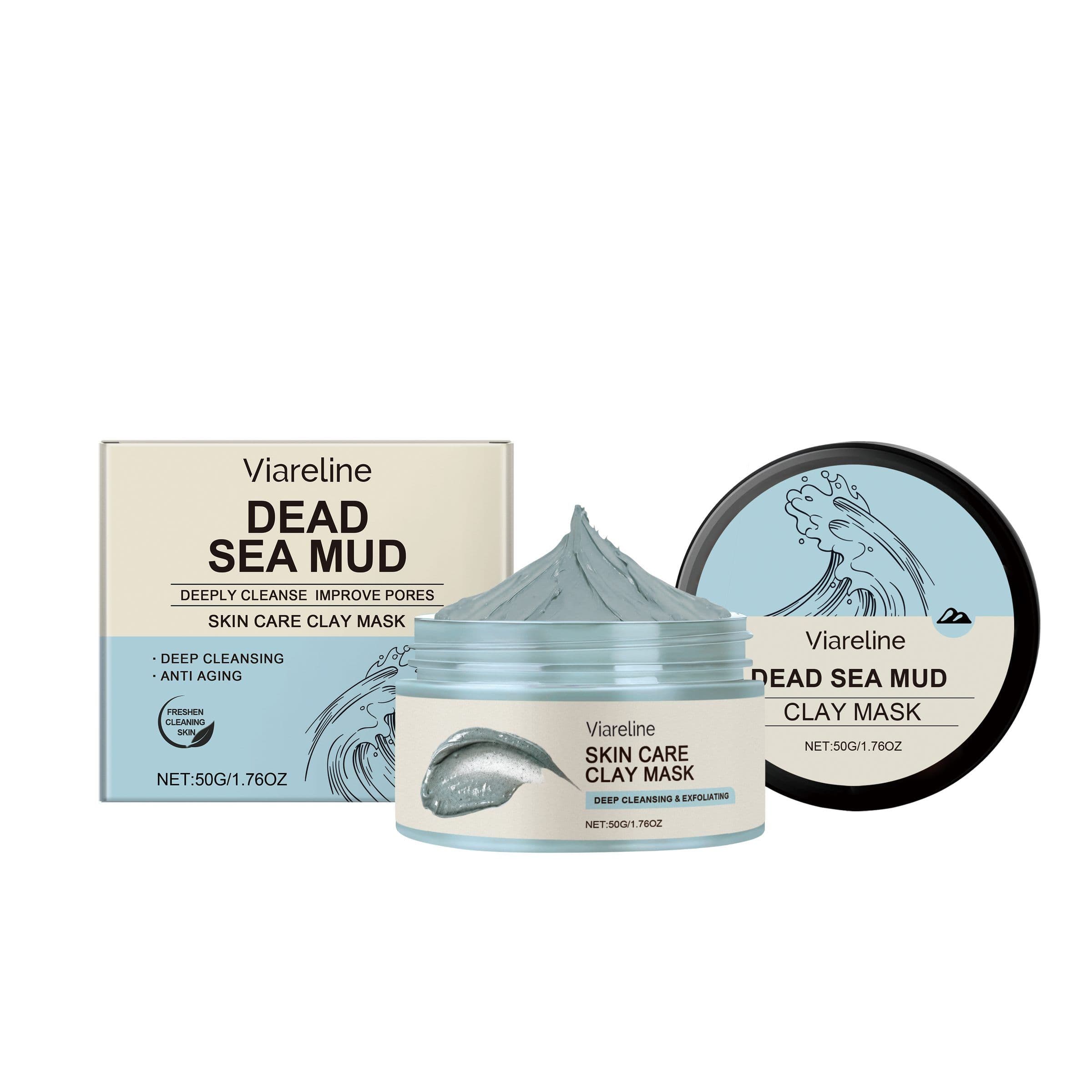 VIARELINE Ocean Clay Cleansing Mask, 50 g