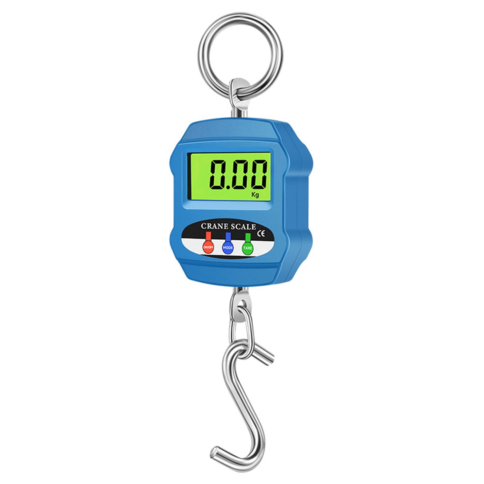 300kg Hanging Scale Digital Hook Scale With Large LED Display High Precision 0.05kg Sensitive Handheld Scale For Garage Farm Fishing