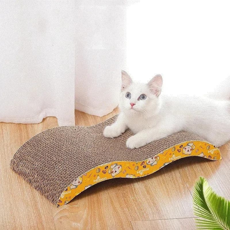 Cat Scratcher Corrugated Cardboard Scratch Board for Claws Sofa Bed