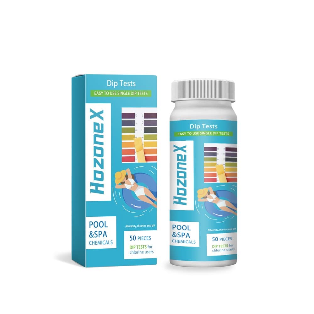 Pool 3 in 1 pH Strips Accurate Comparison Simple Test Pool Water Test Strips