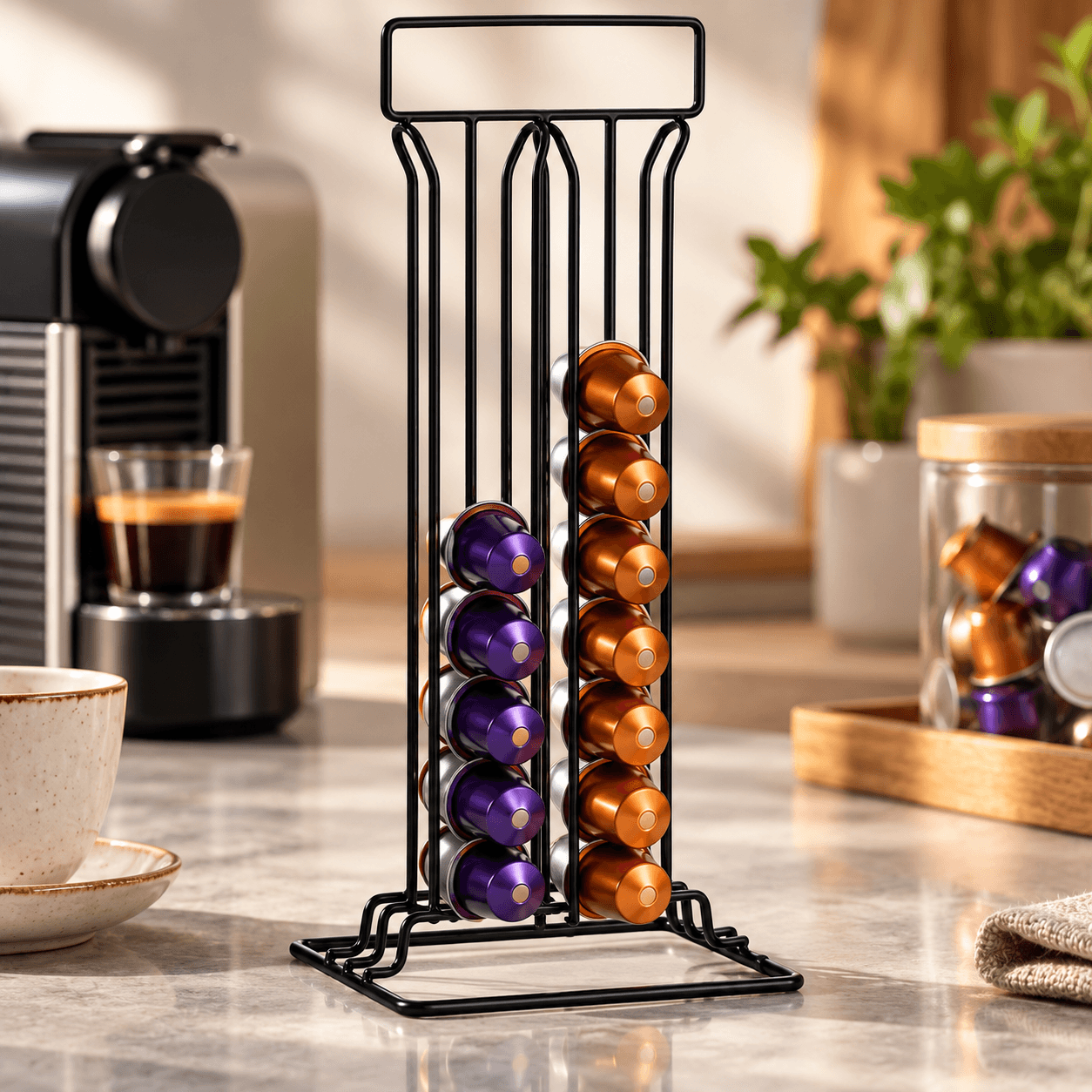 Organize Their Capsules Of Coffee Of Way Elegant And Efficient With This Portacápsulas Of Kinvara
