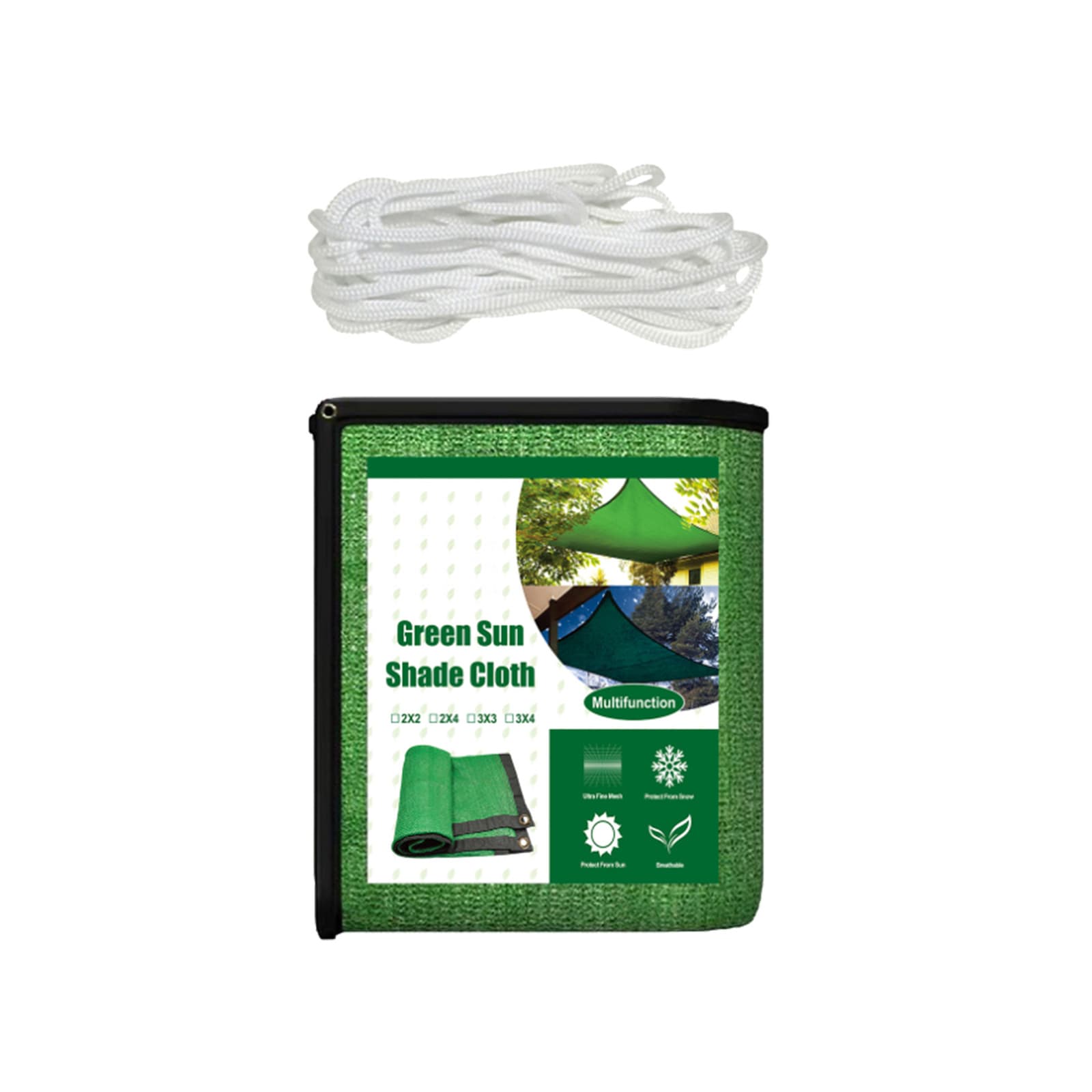 Encrypted Sunshade Net (2*4m), Agricultural Sunscreen for All Skin Types