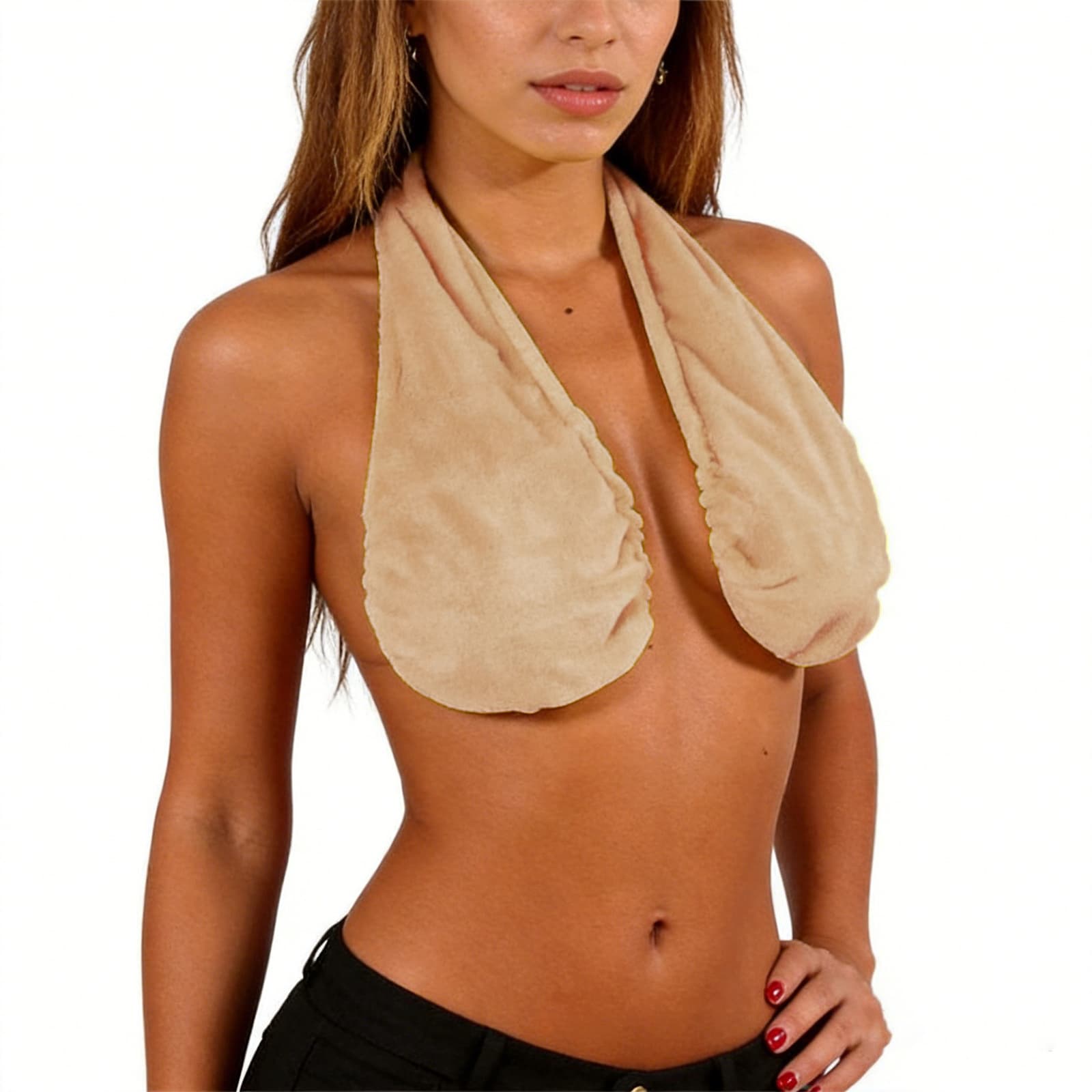 Sports Sweat Bra Towel, Sports Sweat-absorbing Chest Pad Towel, Clothing for Everyday Wear