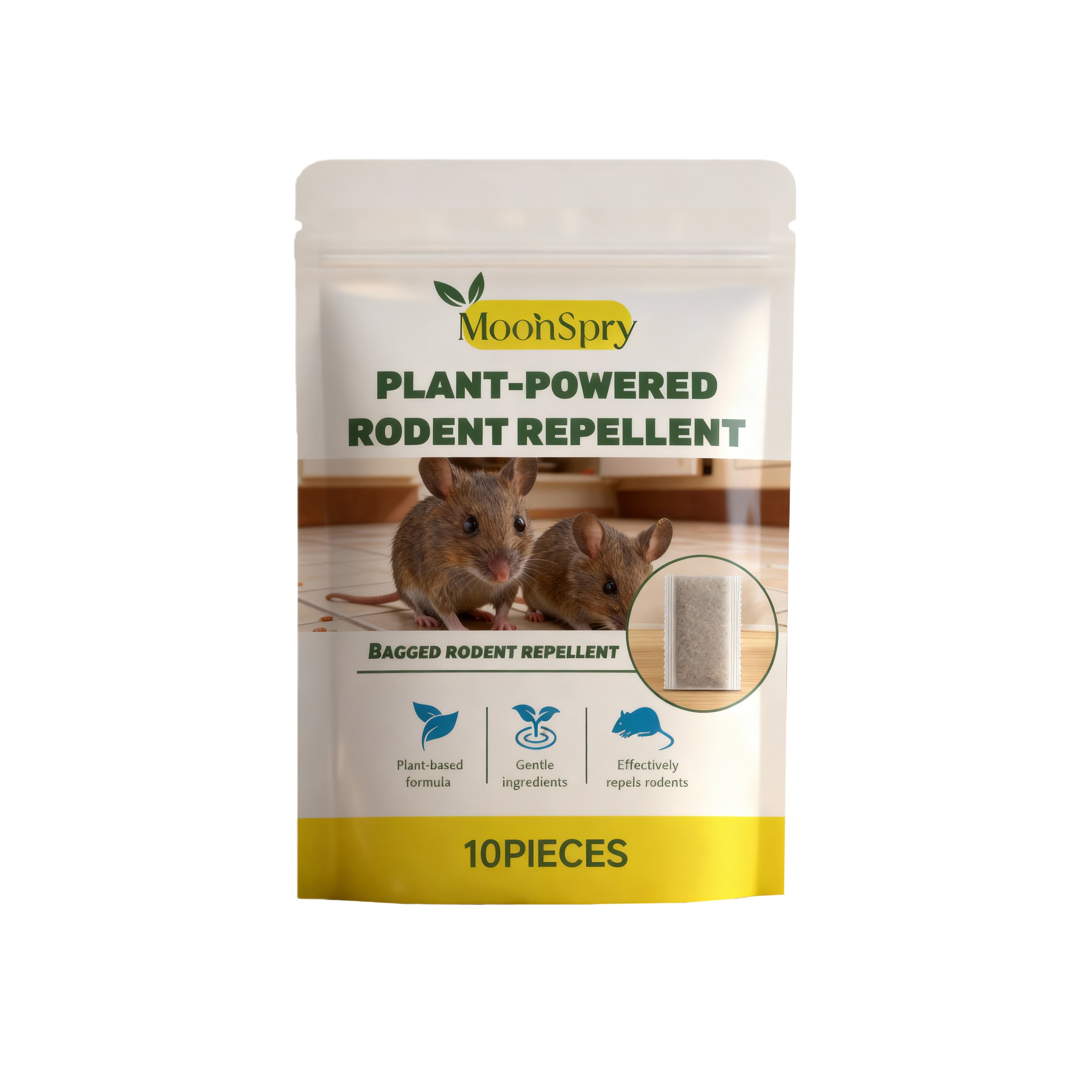Rodent Repellent Kit, 10 Pieces, Home Repellent Bag, Festival Supplies for Holiday Party