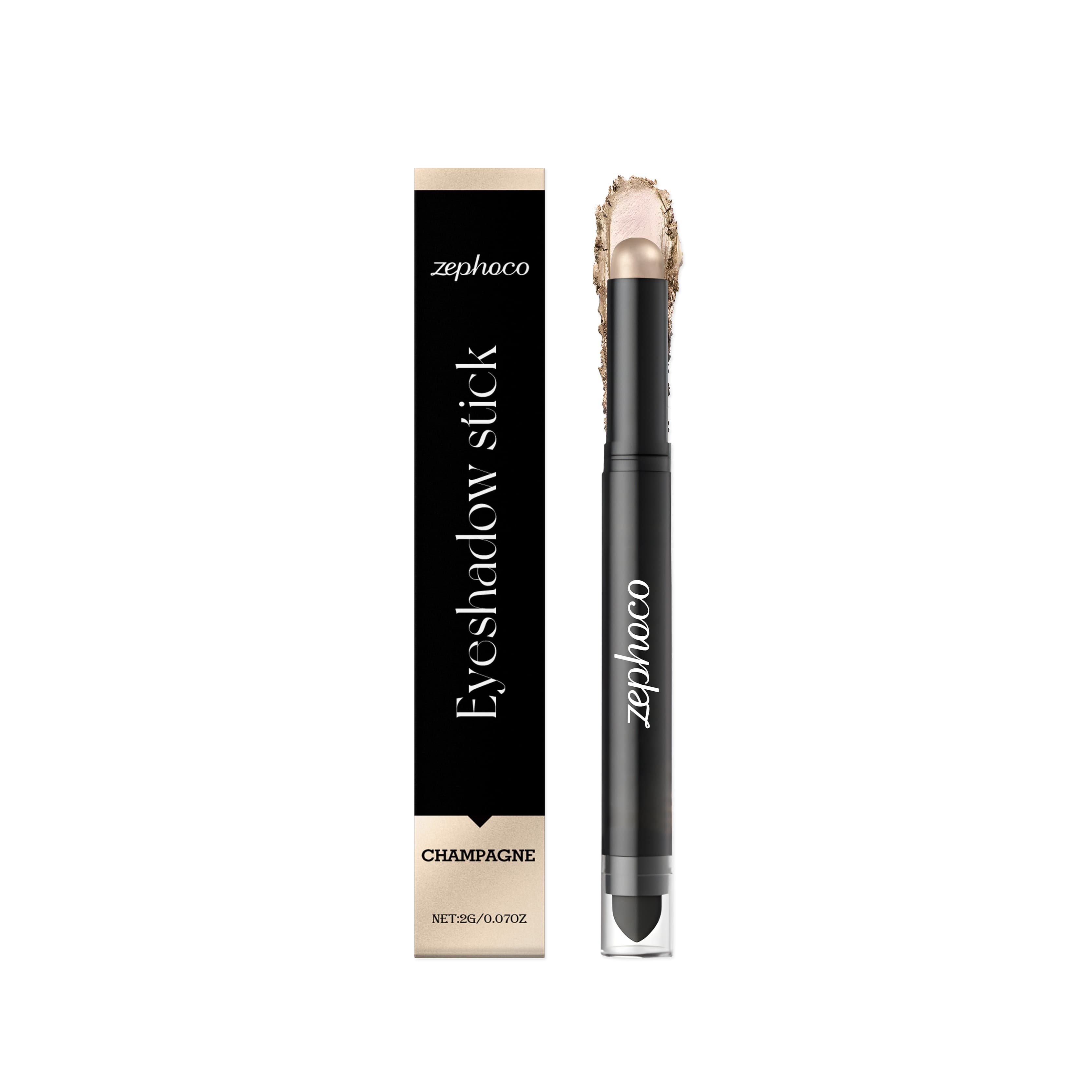Champagne-colored Eyeshadow Stick, 2g, Eye Makeup for All Skin Types