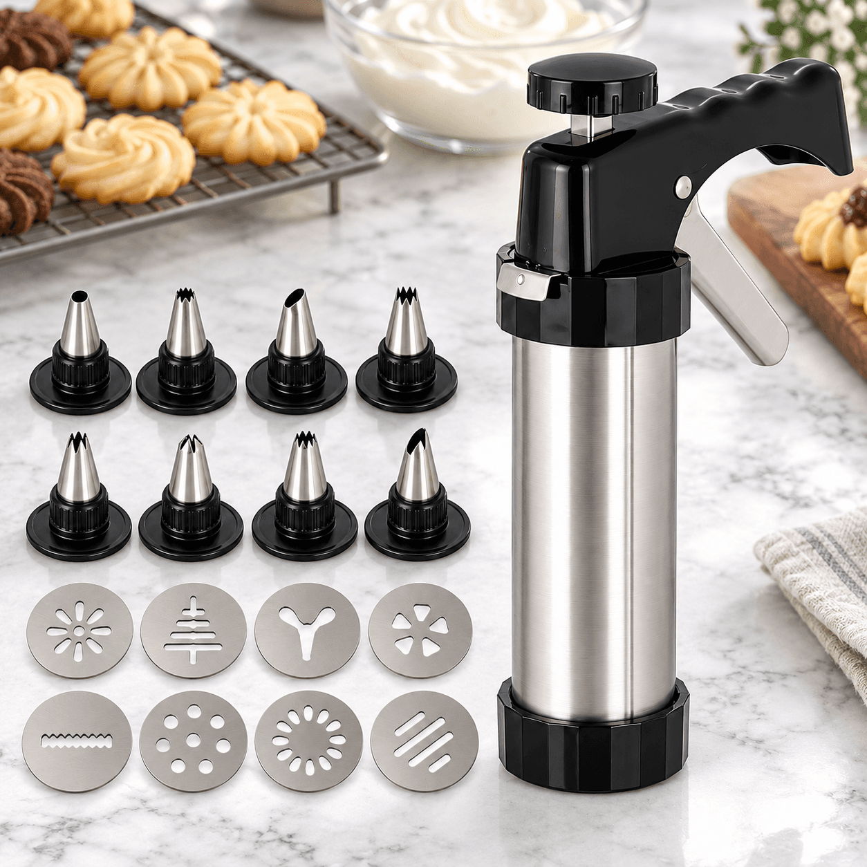 This Manga Pastelera Type Pistola Of Kinvara Is A Tool Professional Designed For Make Easier The Decoration Of Baking With Precision