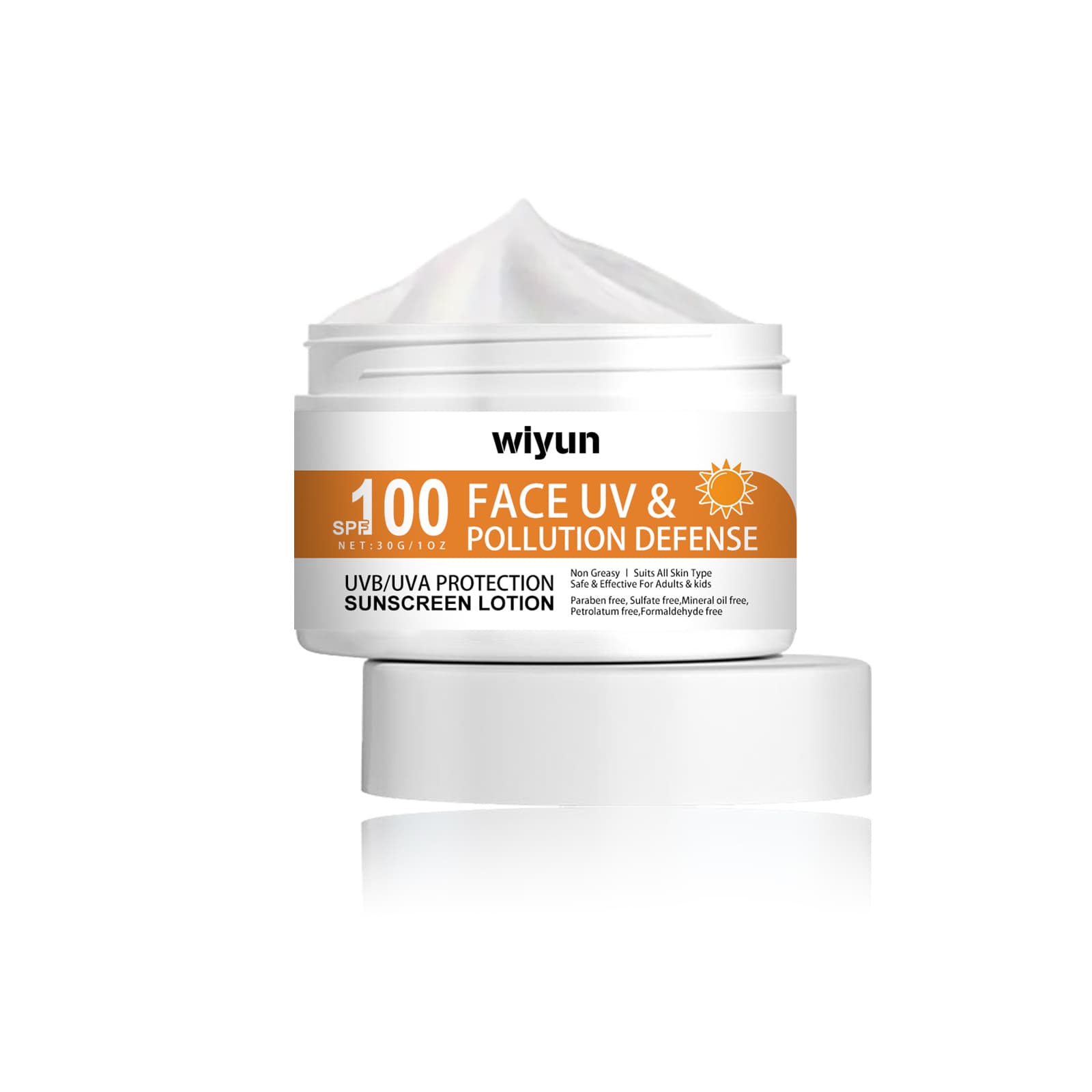 Mild Protective Cream, 30g, Moisturize Skin, Sunscreen for All Skin Types