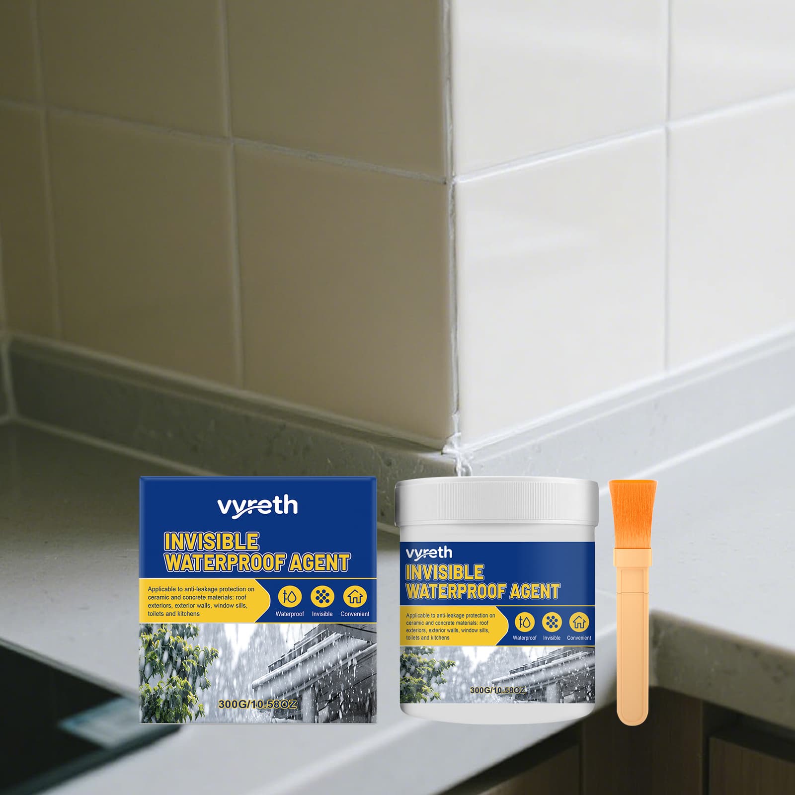 Vyreth Invisible Waterproof Agent, Festival Supplies for Holiday Party