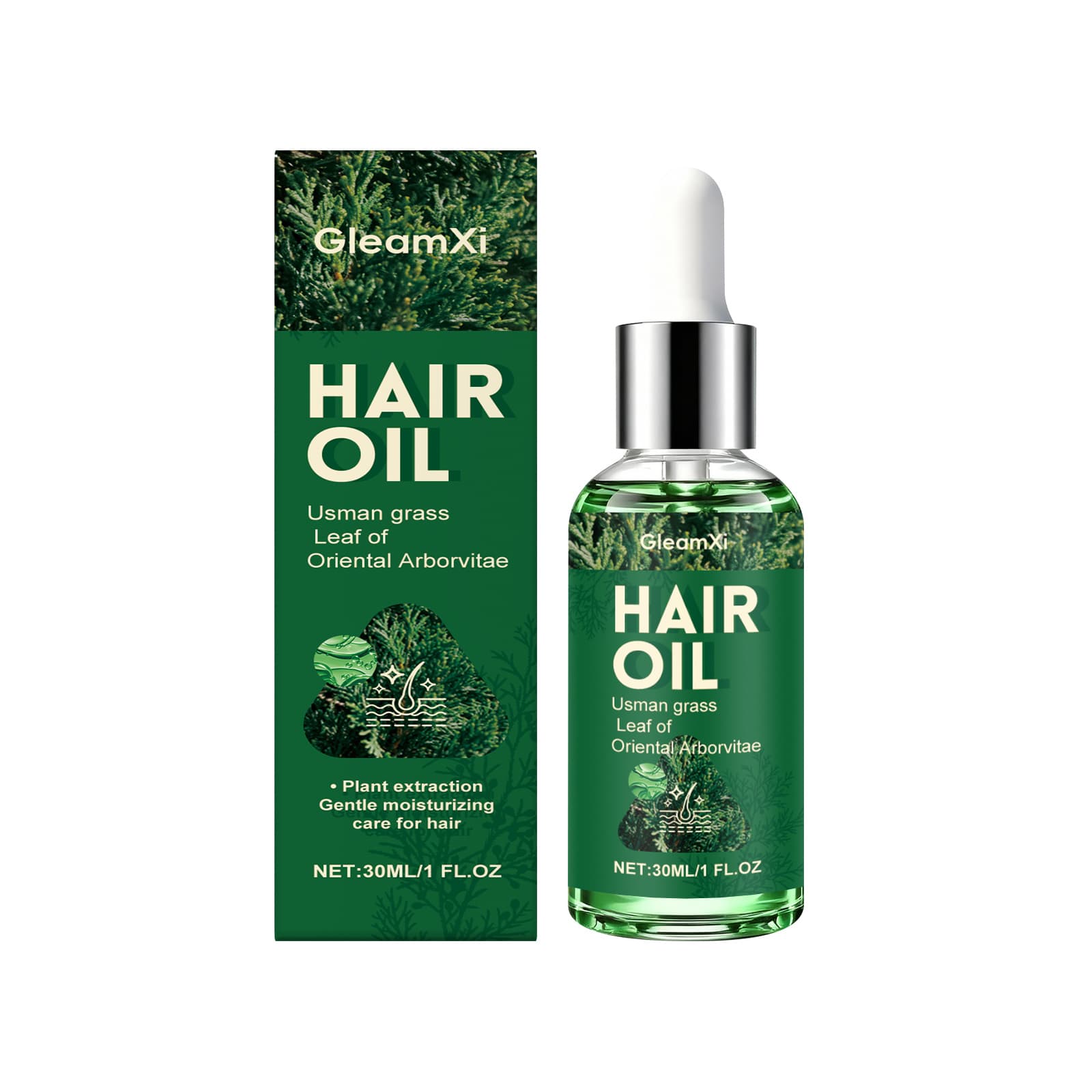 Moisturising Hair Care Essential Oil, 30ml, Hair Essential Oil for Home Aromatherapy