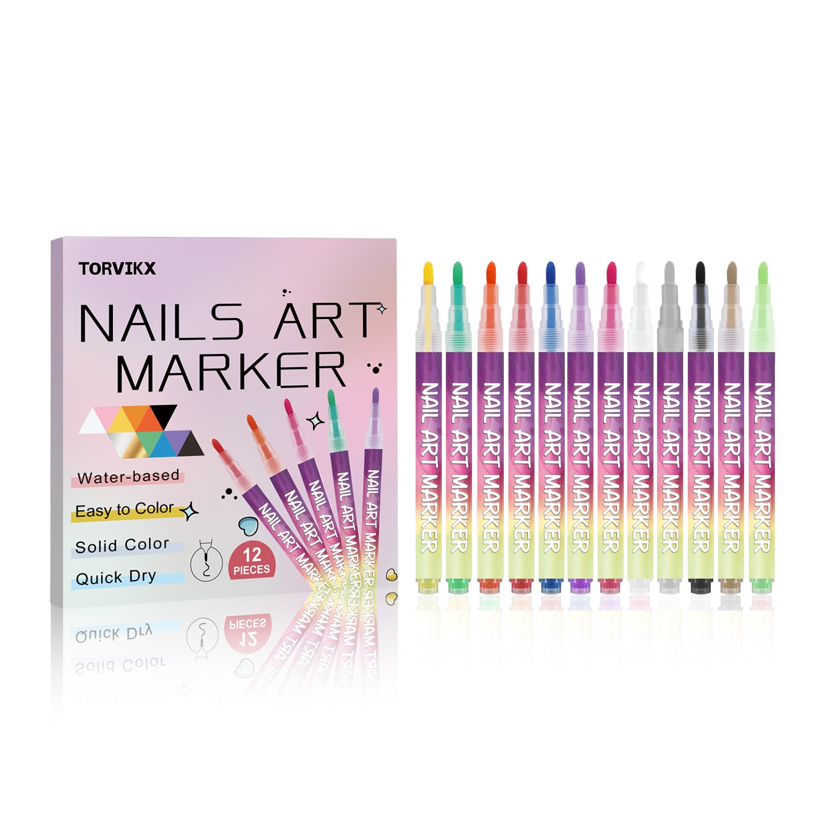 Nail Care, 12pieces, Nail Care Product for Nail Art
