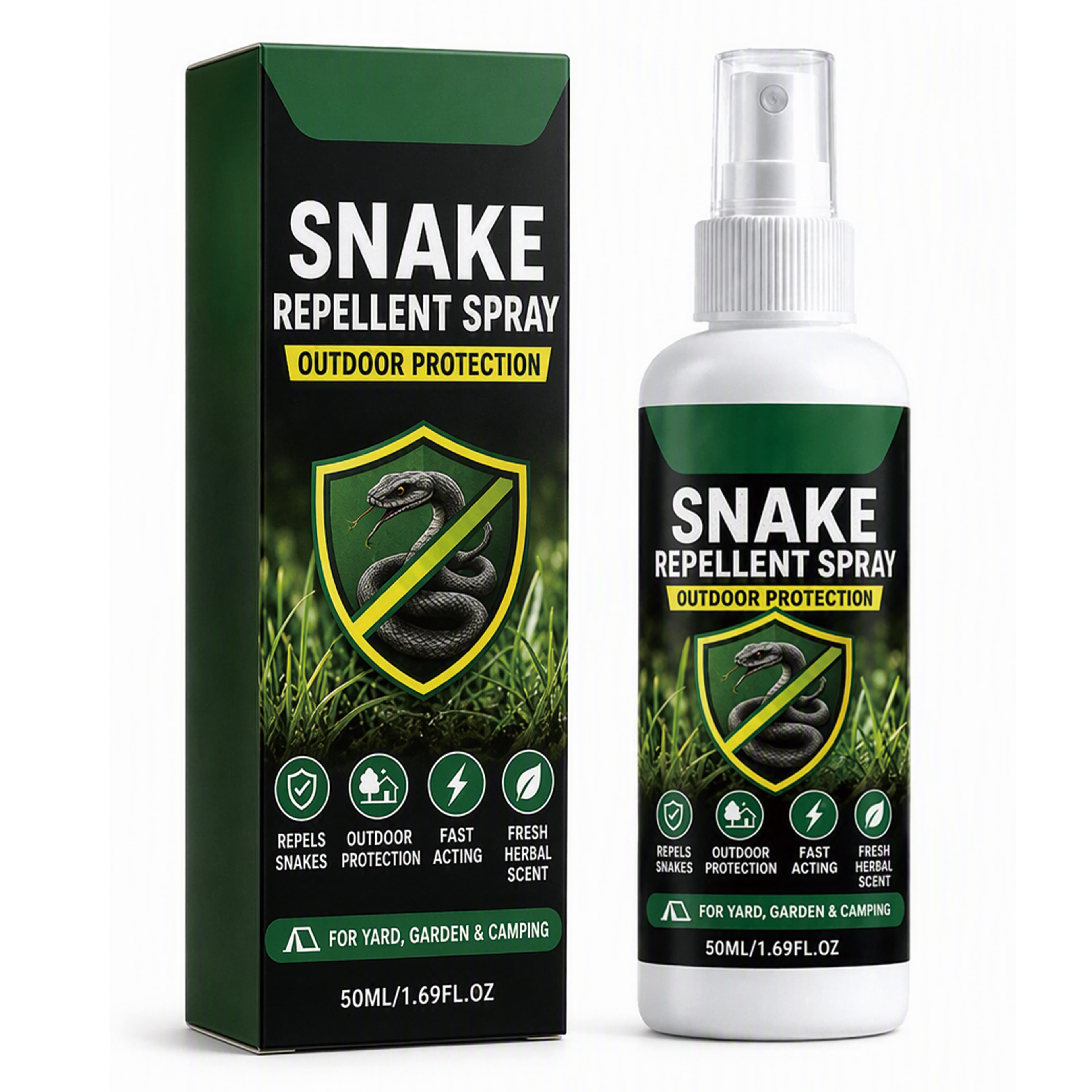 Snake Repellent Spray, 50ml, Festival Supplies for Holiday Party