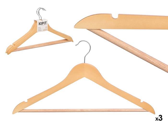 This Set Of Hangers From The Brand Kipit Is Ideal For Organizing Your Wardrobe With Style And Durability