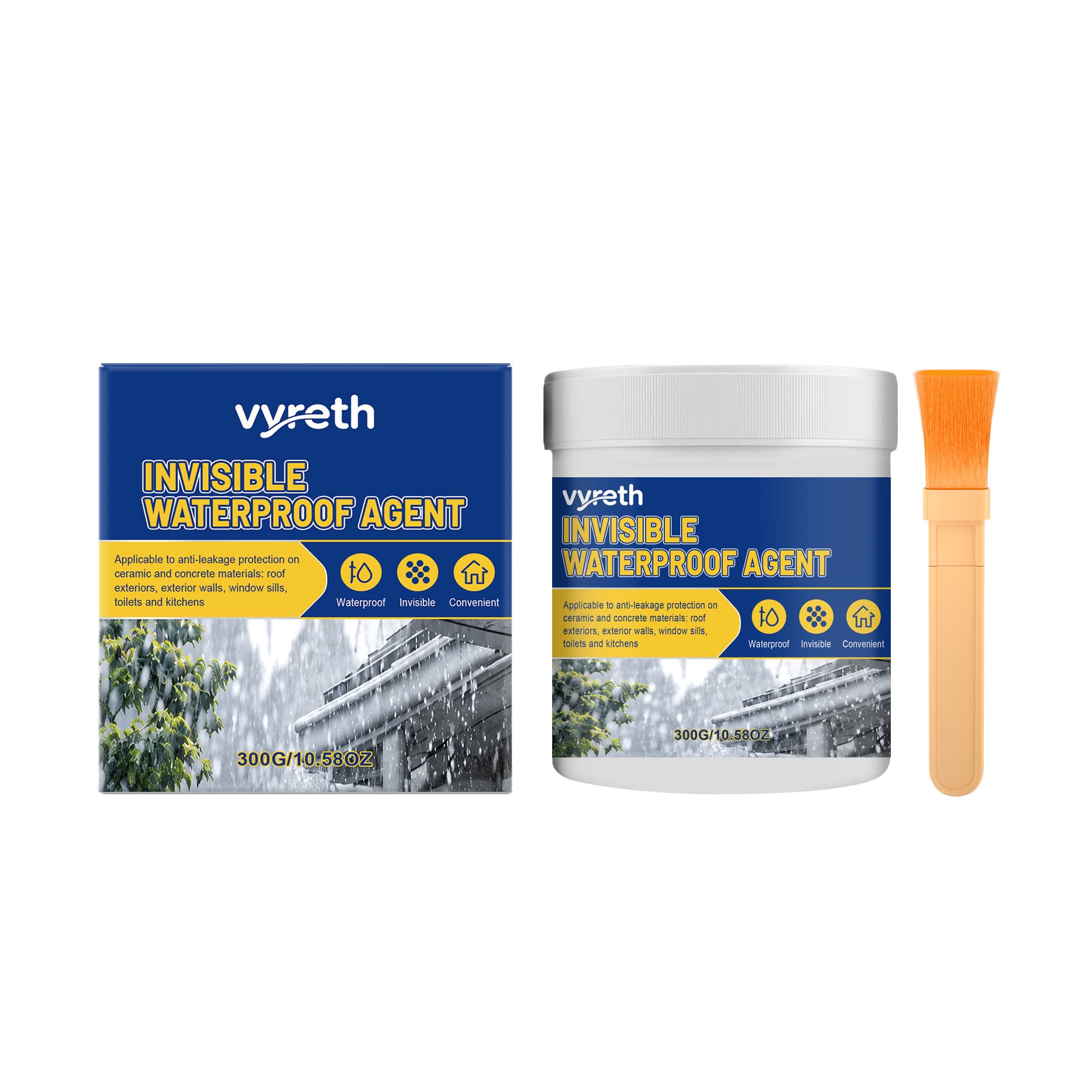 Vyreth Invisible Waterproof Agent, Festival Supplies for Holiday Party