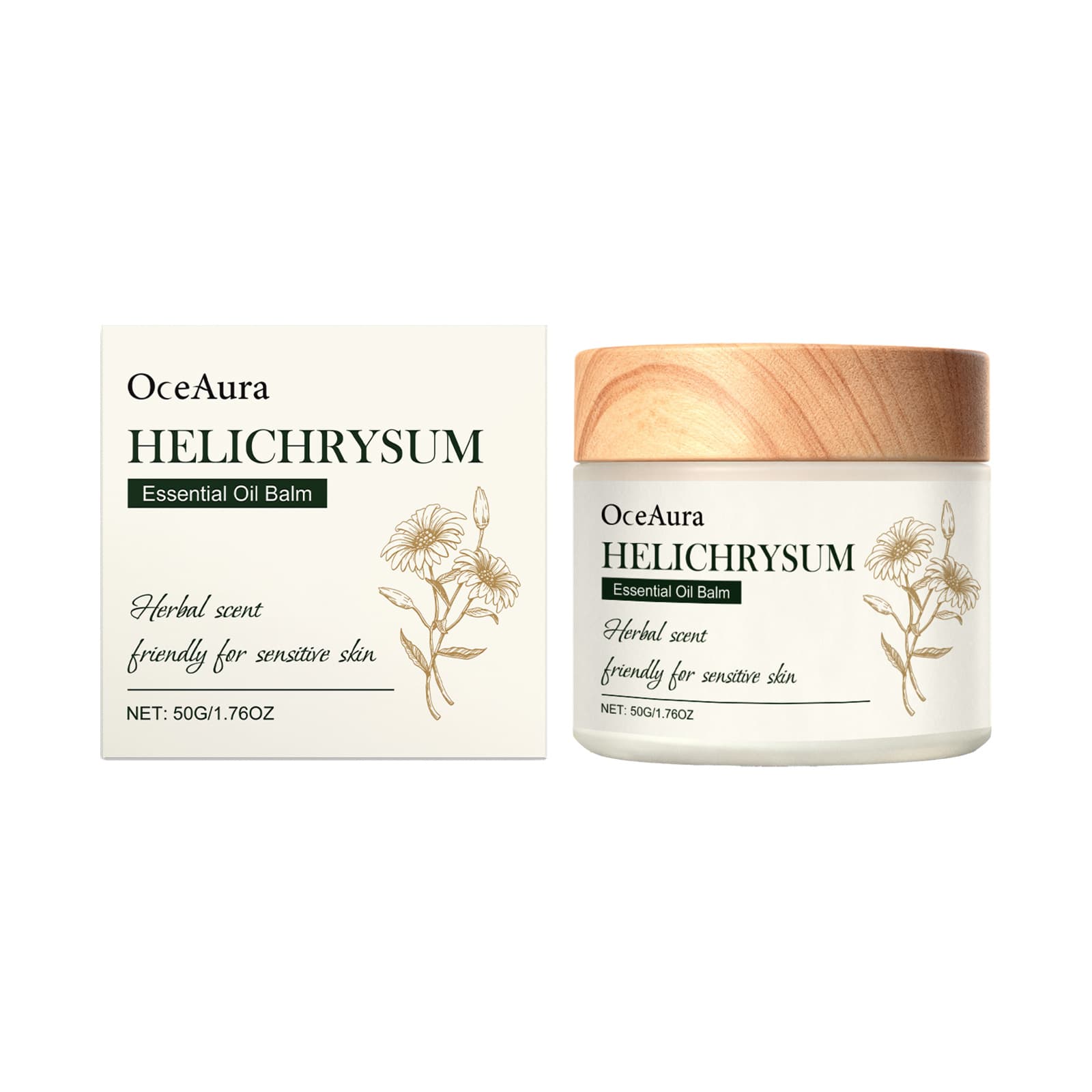 Wax Chrysanthemum Moisturizing Cream, 50g, Face Cream for All Skin Types