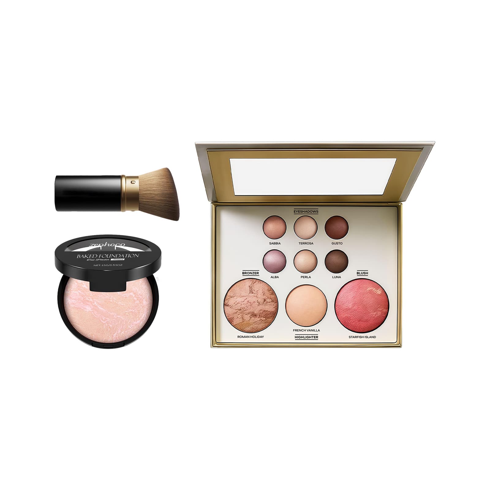 Makeup Palette Set, with Mica