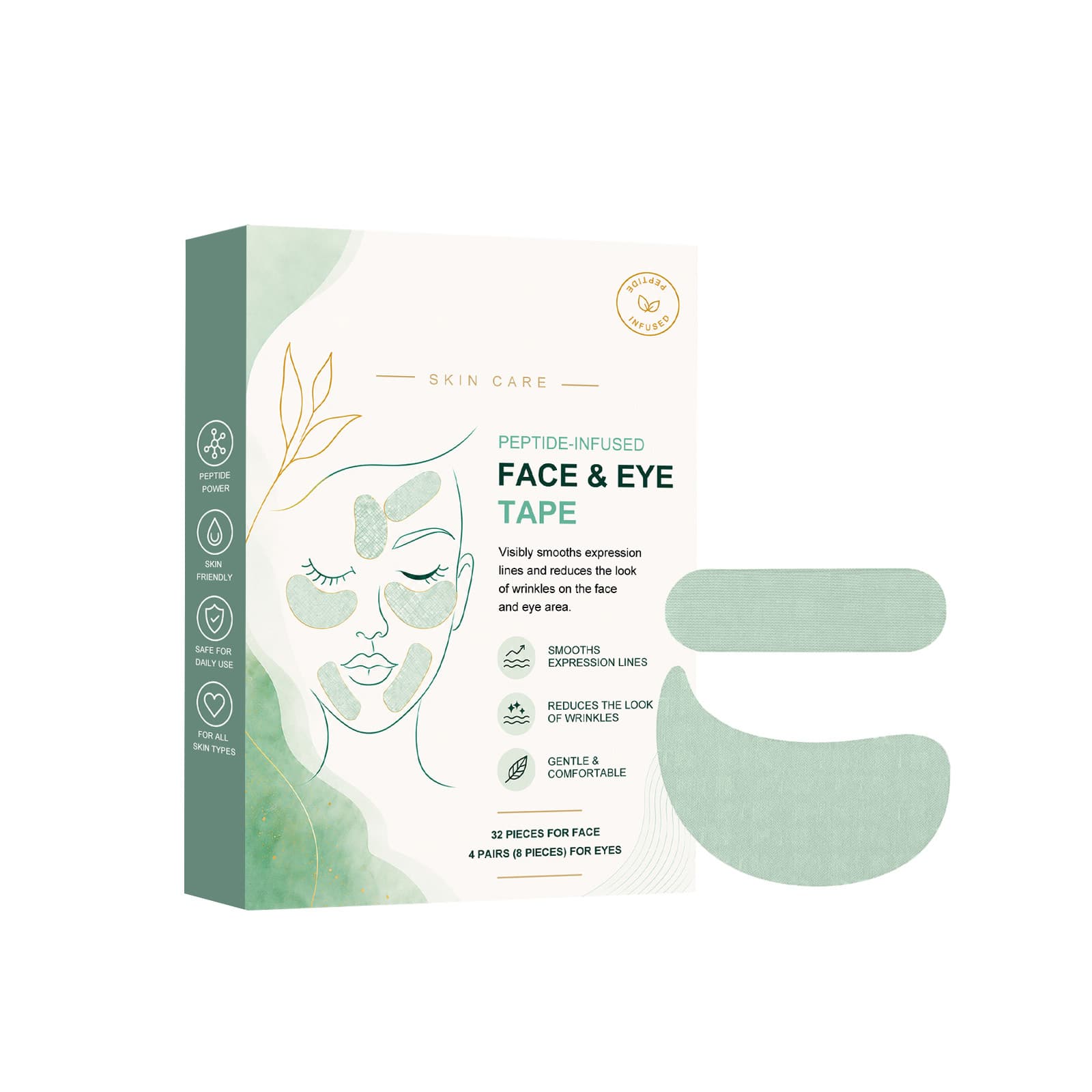 Facial Care, 40pcs, Skin Care Product for All Skin Types