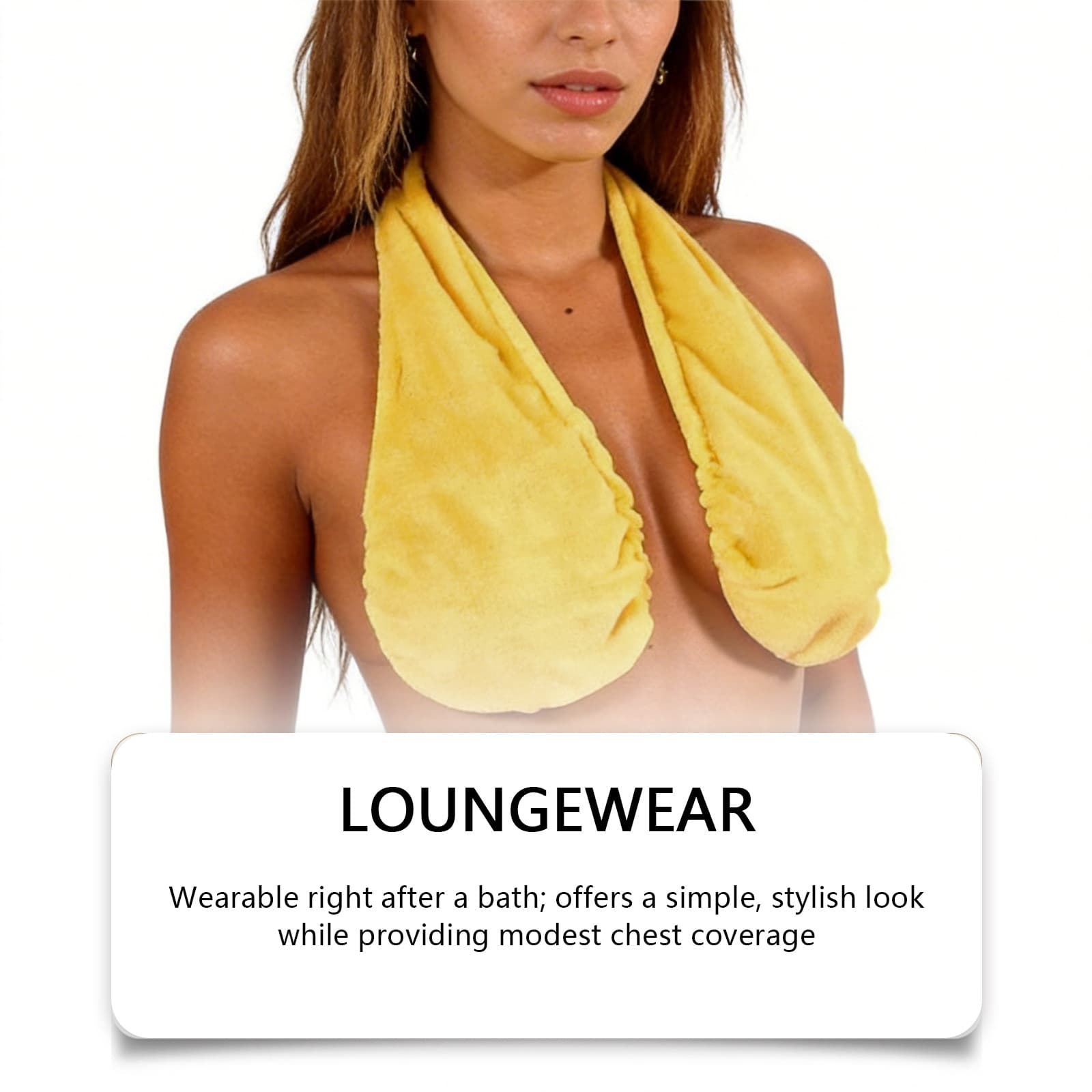 Sports Sweat Bra Towel, Sports Sweat-absorbing Chest Pad Towel, Clothing for Everyday Wear