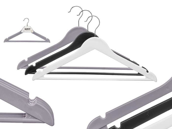 This Set Of Hangers From The Brand Kipit Is A Practical Solution And Versatile For Organization Of Its Wardrobe, Combining Durability And Design Functional