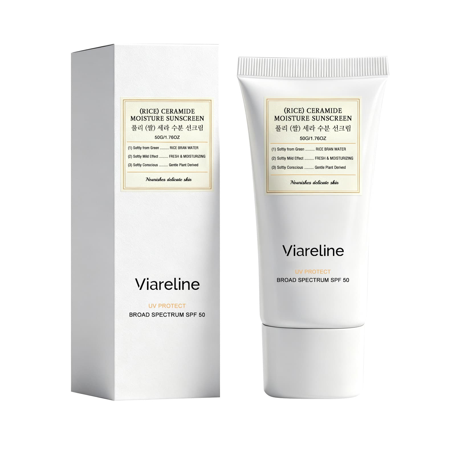 Rice Moisturizing Protective Lotion for Daily Use, 50g